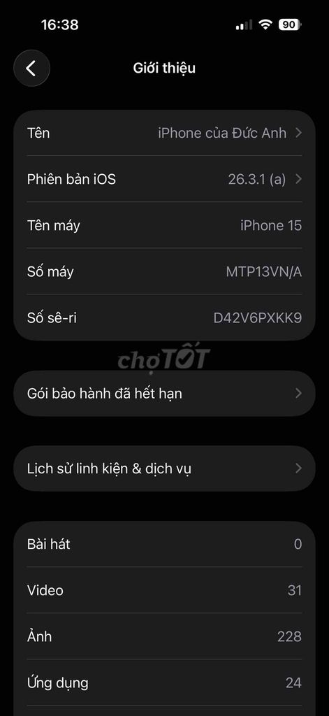 Apple iPhone 15 128GB Hồng. Mua bán Điện thoại tại Huyện Đức Trọng Lâm Đồng được đăng bởi Lê Đức Anh hình 1