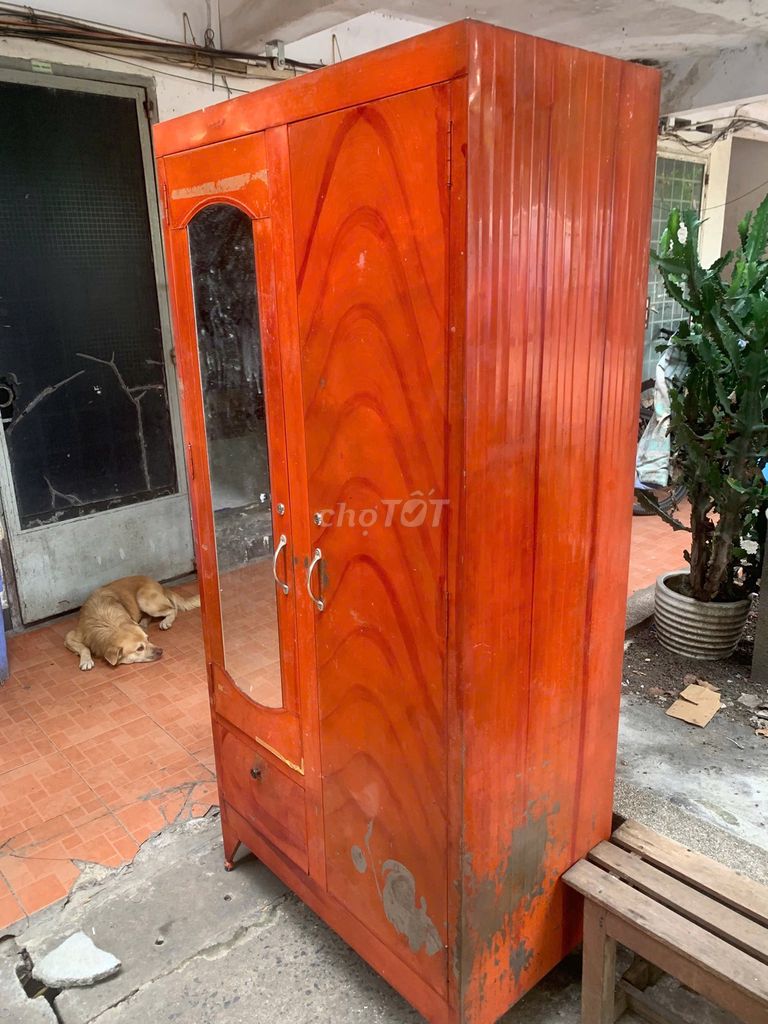 Tủ quần áo Nhôm Cam. Mua bán Tủ, kệ gia đình tại Quận Bình Thạnh Tp Hồ Chí Minh được đăng bởi Phương Phan hình 1