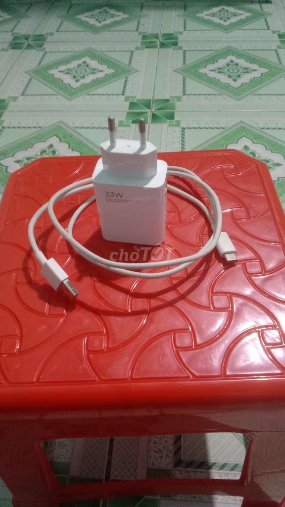 Củ sạc Xiaomi 33W Trắng đã sử dụng. Mua bán Phụ kiện (Màn hình, Chuột...) tại Huyện Dầu Tiếng Bình Dương được đăng bởi Nghiepshb Nghiepshb hình 1