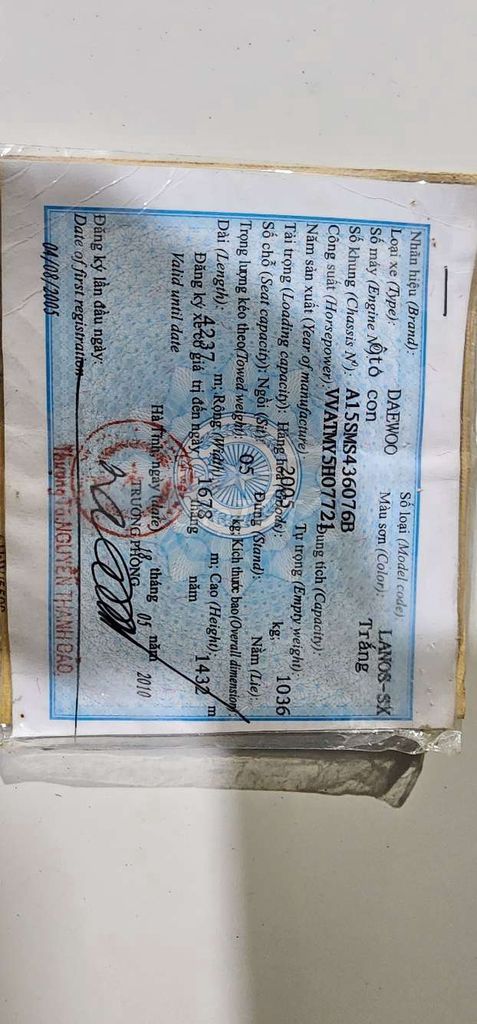 Daewoo lanos 2005 SX 1.5 , xe đẹp... Mua bán Ô tô tại Huyện Đức Trọng Lâm Đồng được đăng bởi THỂ TRẦN CAR hình 16