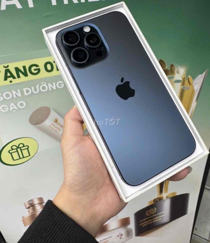 15 Pro Max 1TB Xanh ZP/A có sim pin 87. Mua bán Điện thoại tại Quận 3 Tp Hồ Chí Minh được đăng bởi Nam Á Mobile hình 1
