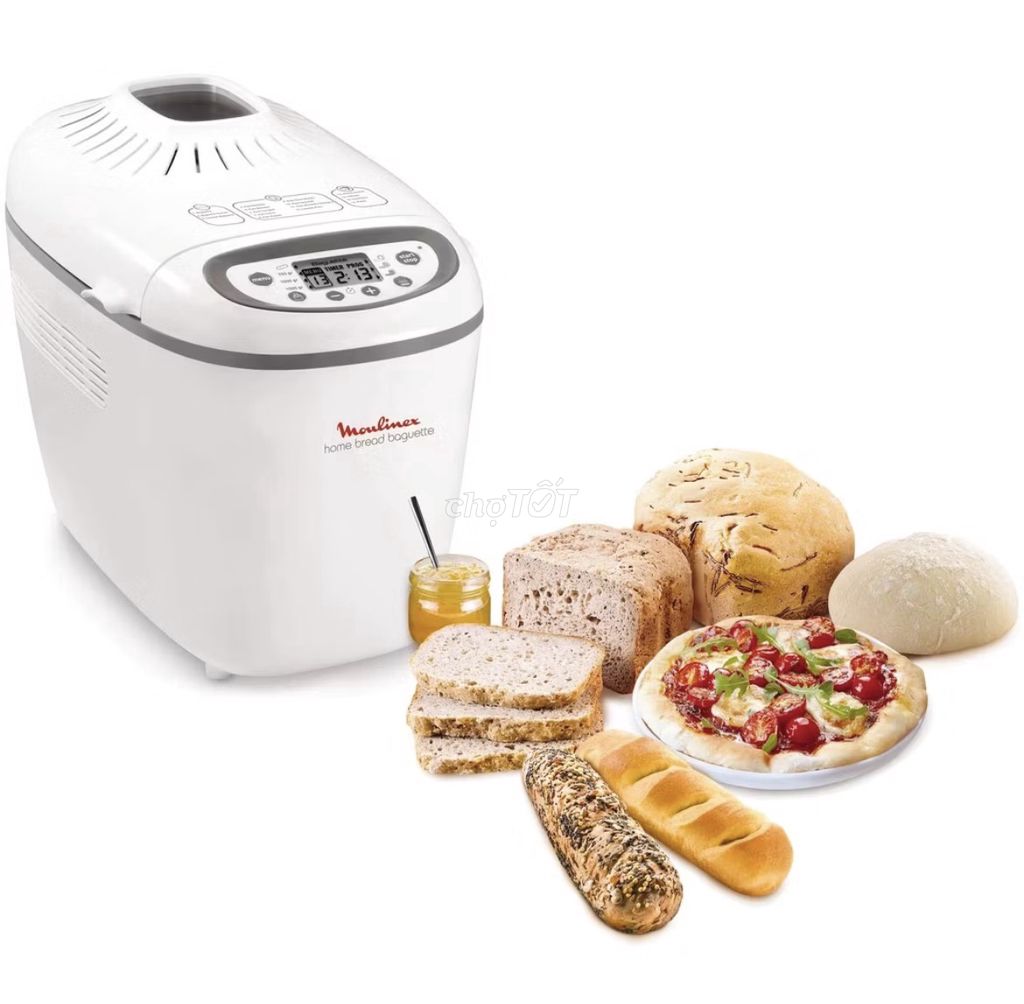 Máy làm bánh mì Moulinex OW6101 Trắng. Mua bán Bếp, lò, đồ điện nhà bếp tại Thành phố Phú Quốc Kiên Giang được đăng bởi Simo hình 1