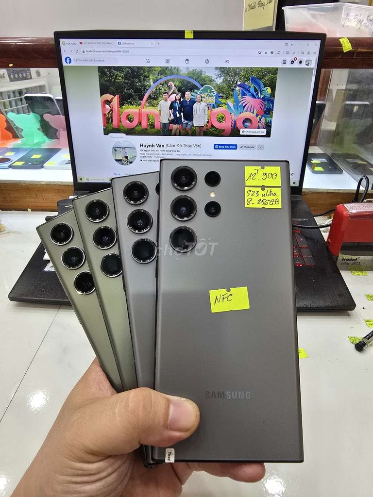 Samsung Galaxy S23 Ultra 256GB - Mỹ. Mua bán Điện thoại tại Thành phố Long Xuyên An Giang được đăng bởi Facebook Cầm Đồ Thúy Vân hình 1