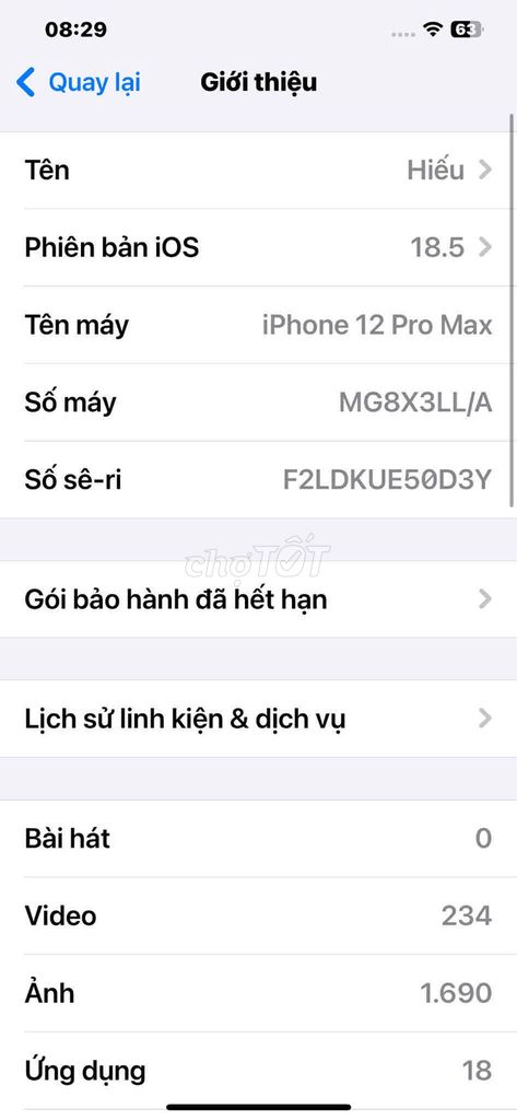 Apple iPhone 12 Pro Max Xám. Mua bán Điện thoại tại Thành phố Biên Hòa Đồng Nai được đăng bởi trần hiếu hình 1