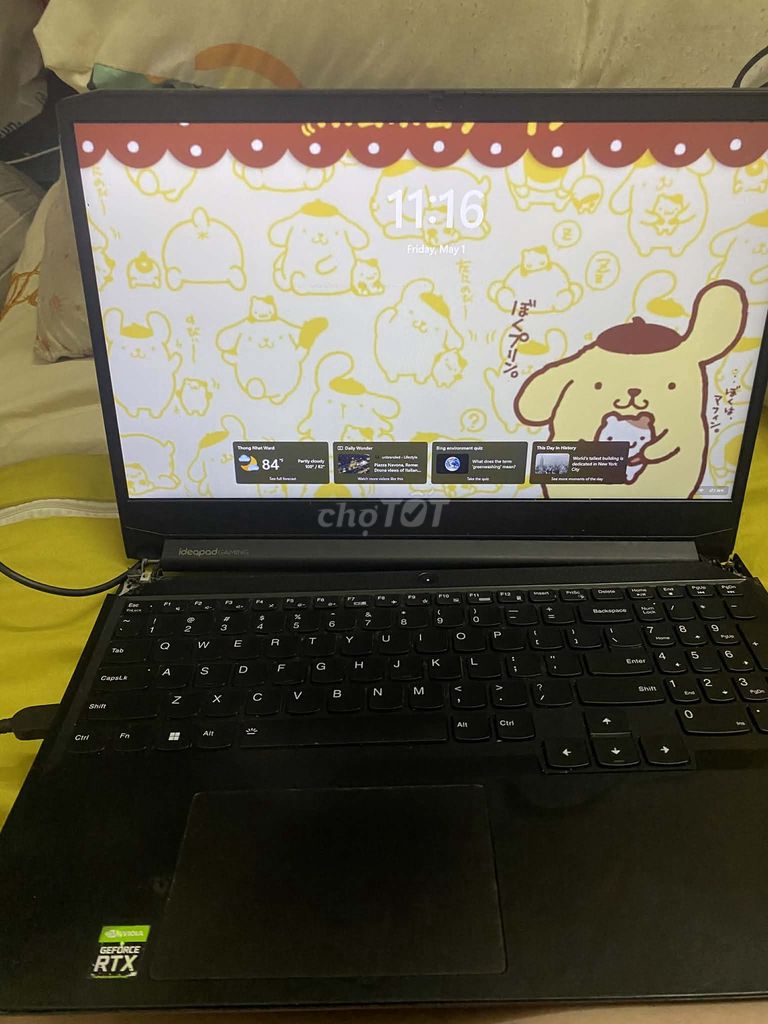 Lenovo Ideapad Gaming 3 R5 5600H 8GB/512GB. Mua bán Laptop tại Thành phố Thủ Đức Tp Hồ Chí Minh được đăng bởi Trần Đoàn hình 1