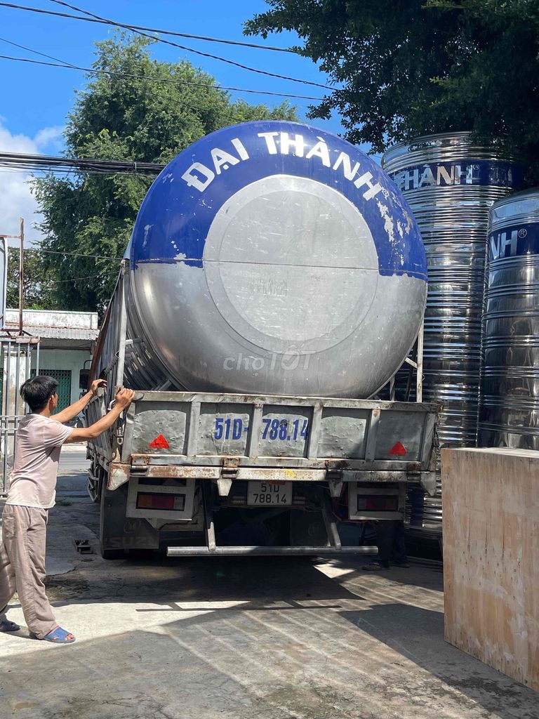 Bồn nước inox Đại Thành 30000 lít đã qua sử dụng. Mua bán Nội thất, đồ gia dụng khác tại Huyện Củ Chi Tp Hồ Chí Minh được đăng bởi BỒN NHỰA VÀ INOX hình 1