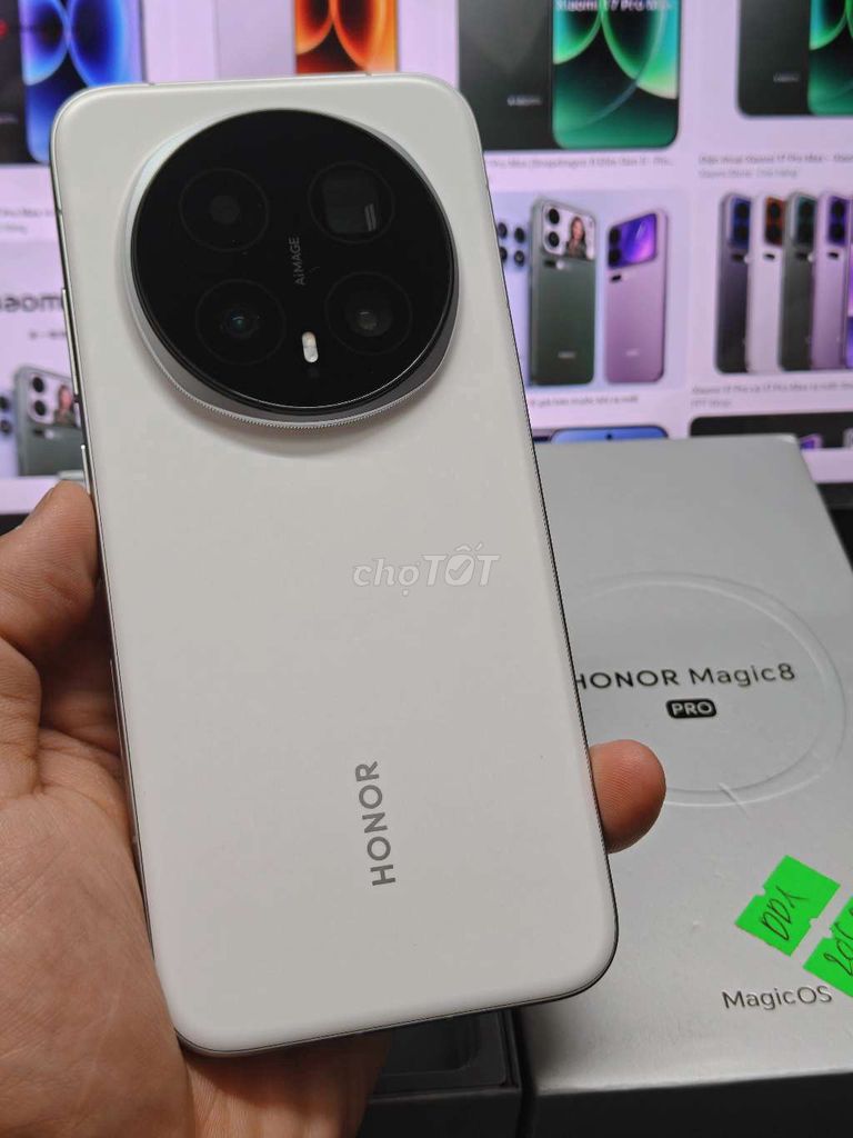 Honor Magic 8 Pro 256GB Trắng. Mua bán Điện thoại tại Quận Hà Đông Hà Nội được đăng bởi Tài hình 1