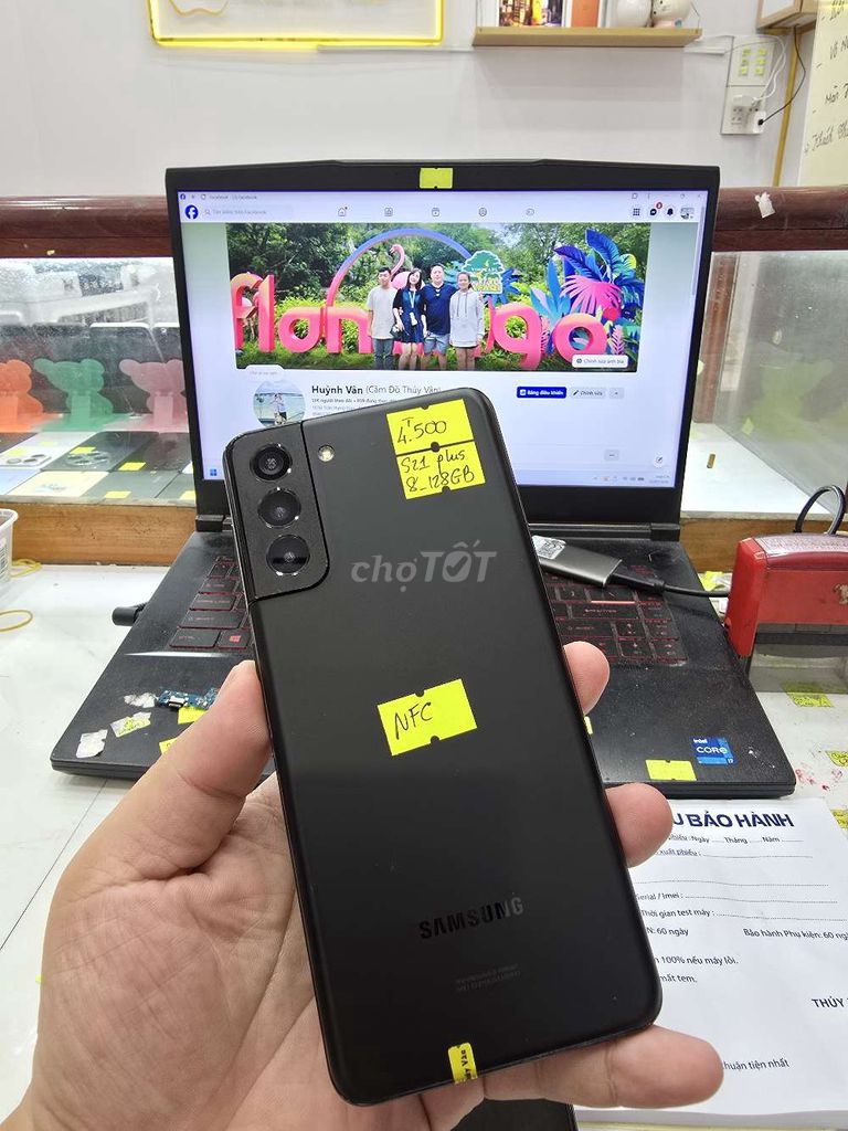 Samsung S21 Plus 5G 128GB . Mua bán Điện thoại tại Thành phố Long Xuyên An Giang được đăng bởi Facebook Cầm Đồ Thúy Vân hình 1