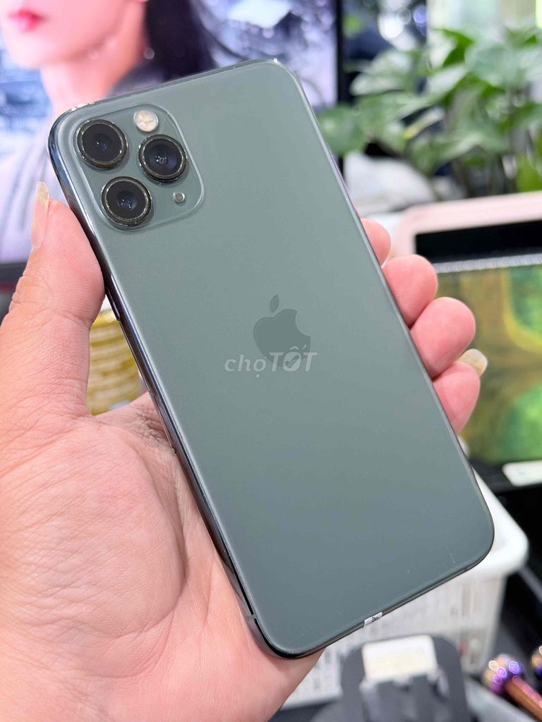11pro xanh qt zin đẹp p100% bán có gl + Góp icloud. Mua bán Điện thoại tại Thành phố Biên Hòa Đồng Nai được đăng bởi HUNG  hình 1