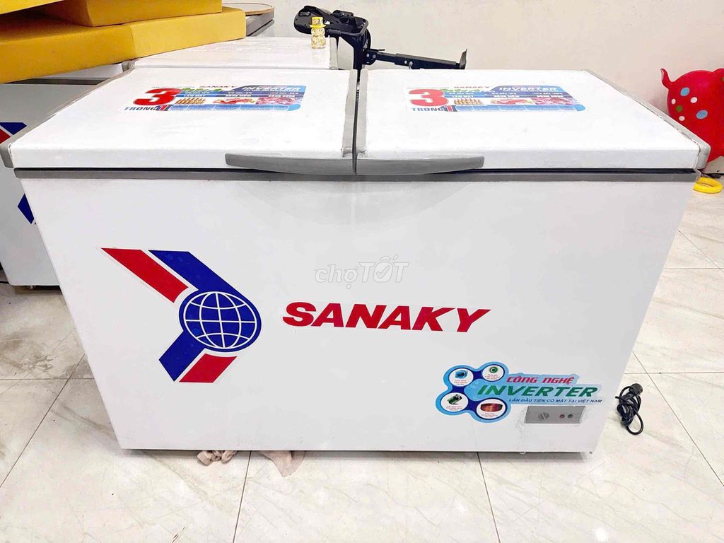 TỦ ĐÔNG SANAKY 360L TIẾT KIỆM ĐIỆN – DÀN ĐỒNG BỀN. Mua bán Tủ lạnh tại Quận Ninh Kiều Cần Thơ được đăng bởi Điện máy giá rẻ CẦN THƠ hình 1