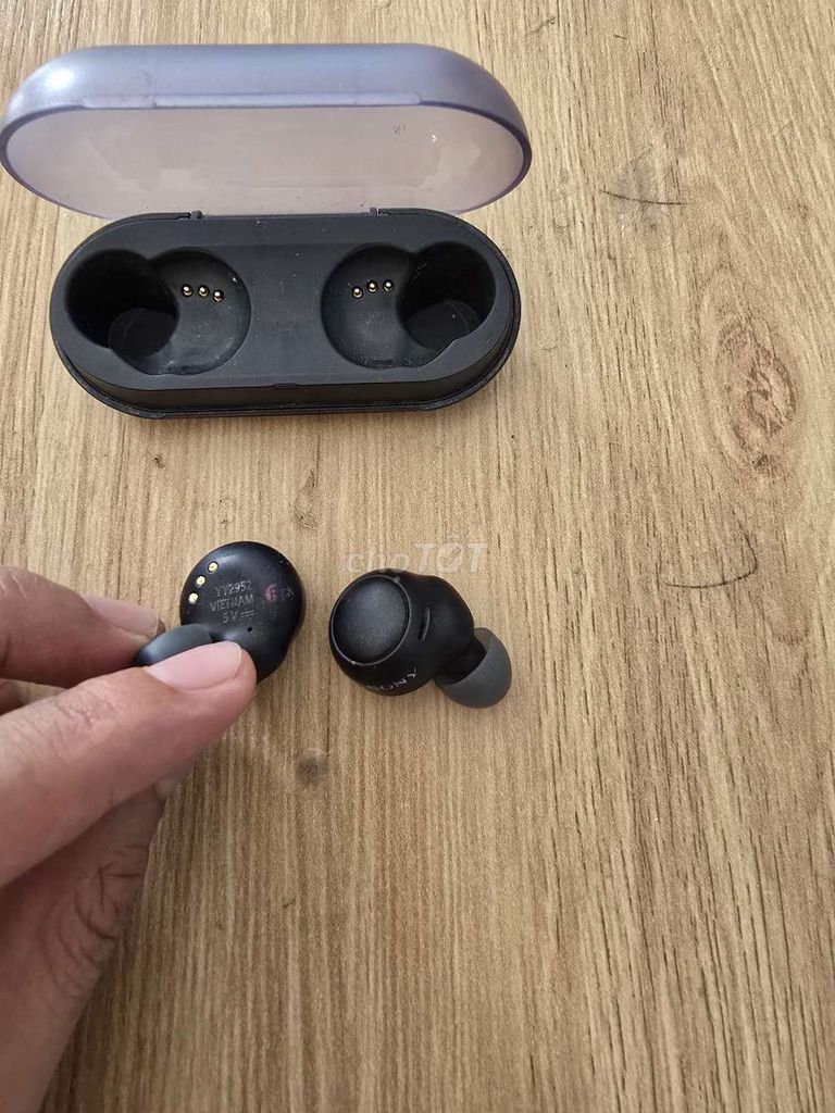 Tai nghe Sony WF-C500 Đen. Mua bán Tivi, Âm thanh tại Huyện Thái Thụy Thái Bình được đăng bởi Phạm Ngọc Quý hình 1