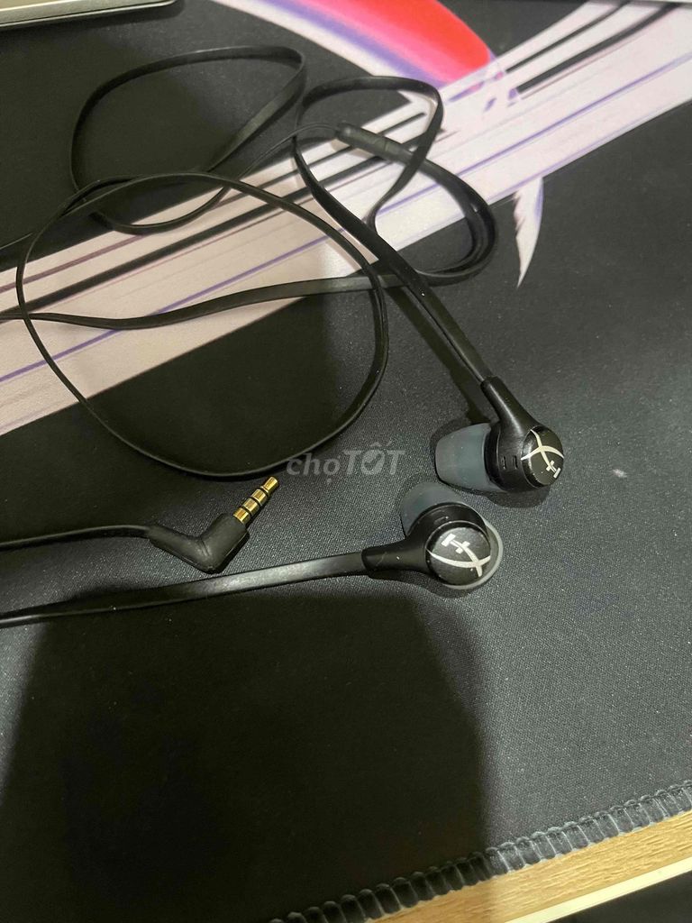 Tai nghe HyperX Cloud Earbuds II Đen. Mua bán Tivi, Âm thanh tại Quận Thanh Khê Đà Nẵng được đăng bởi Gia Hưng hình 1
