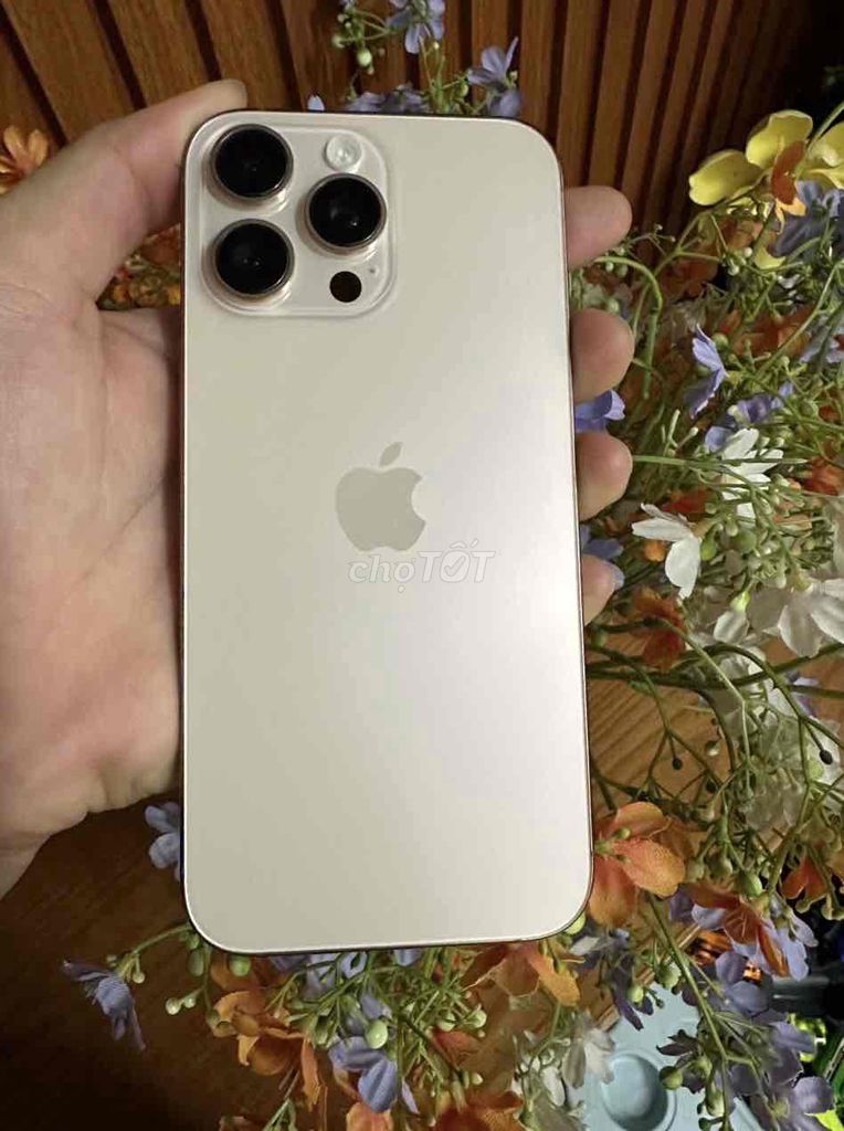 iPhone 16 Pro Max 256GB Vàng Quốc Tế Như mới 99%. Mua bán Điện thoại tại Thành phố Biên Hòa Đồng Nai được đăng bởi Mai hình 1