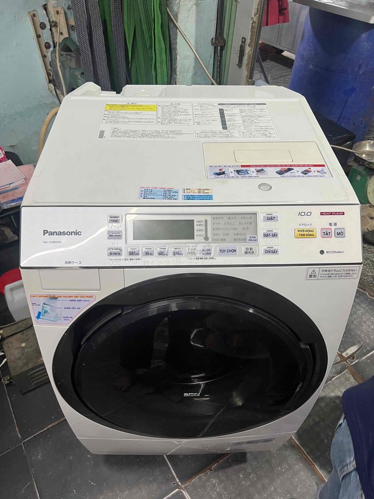 máy giặt Panasonic nội địa nhật giặt 10kg sấy 6kg. Mua bán Máy giặt tại Quận 8 Tp Hồ Chí Minh được đăng bởi LÊ HIỆP hình 1
