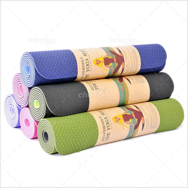 Thảm tập yoga TPE 8mm Mới. Mua bán Đồ thể thao, Dã ngoại tại Huyện Ý Yên Nam Định được đăng bởi vũ đình lộc hình 1