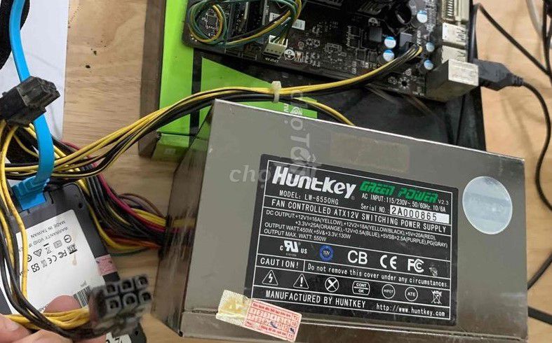 Có nguồn Hunkey 550w