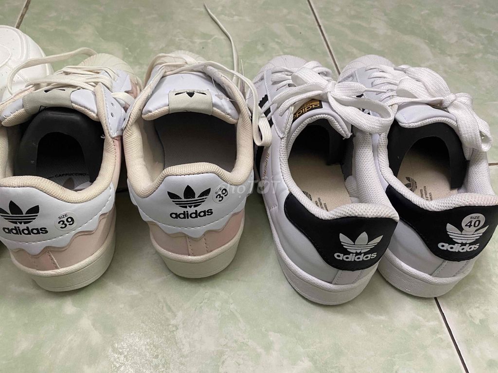 Giày thể thao Adidas Trắng size 39. Mua bán Giày dép tại Huyện Gia Lâm Hà Nội được đăng bởi Trần Quỳnh Trang hình 1