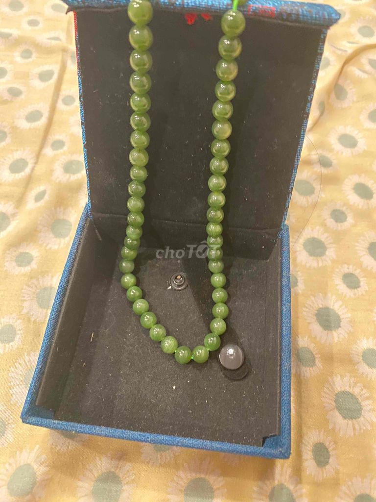 Dây chuyền Đá ngọc bích Xanh lá. Mua bán Phụ kiện thời trang khác tại Thành phố Nha Trang Khánh Hòa được đăng bởi Tô Lam Phương hình 1