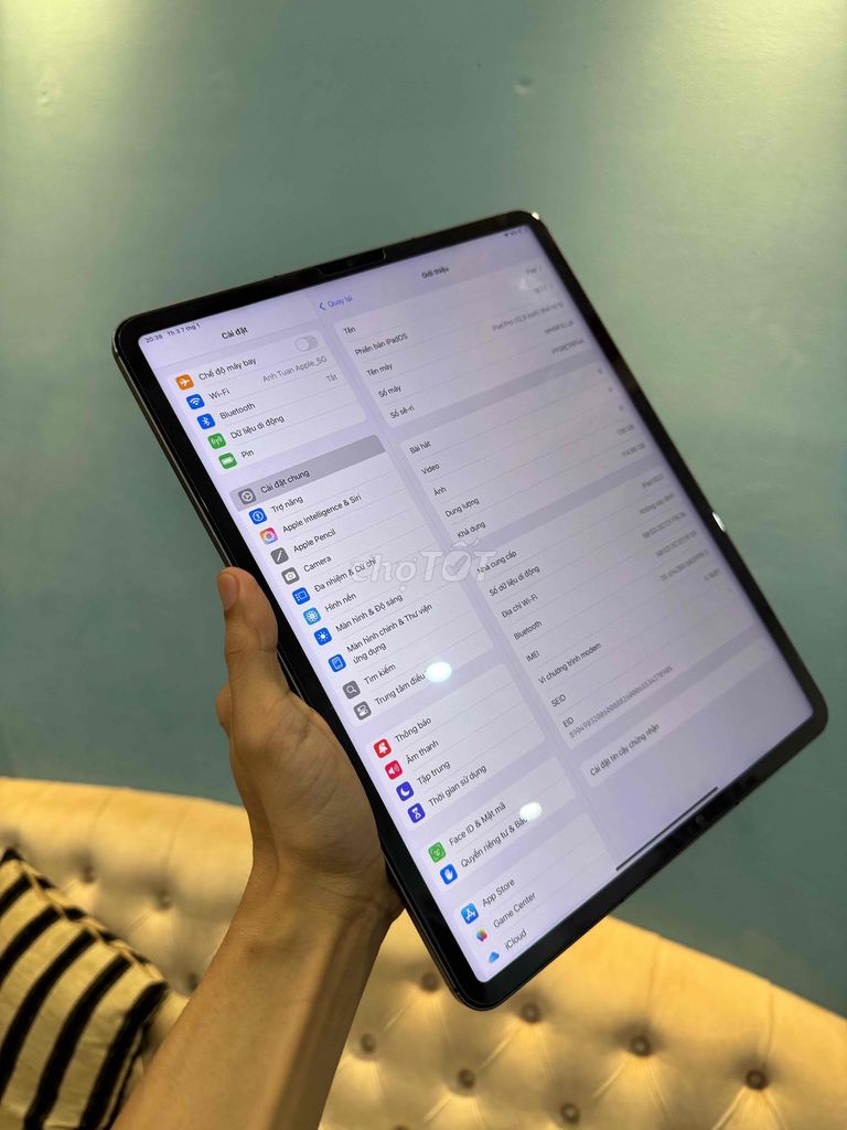 Ipad Pro M1 12.9 bản 5G 128G Có trả Góp 🍎🍎🍎