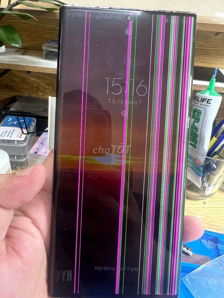 Samsung Note 20 Ultra Đen Hỏng màn hình. Mua bán Điện thoại tại Huyện Thanh Trì Hà Nội được đăng bởi Hưng Vũ hình 1