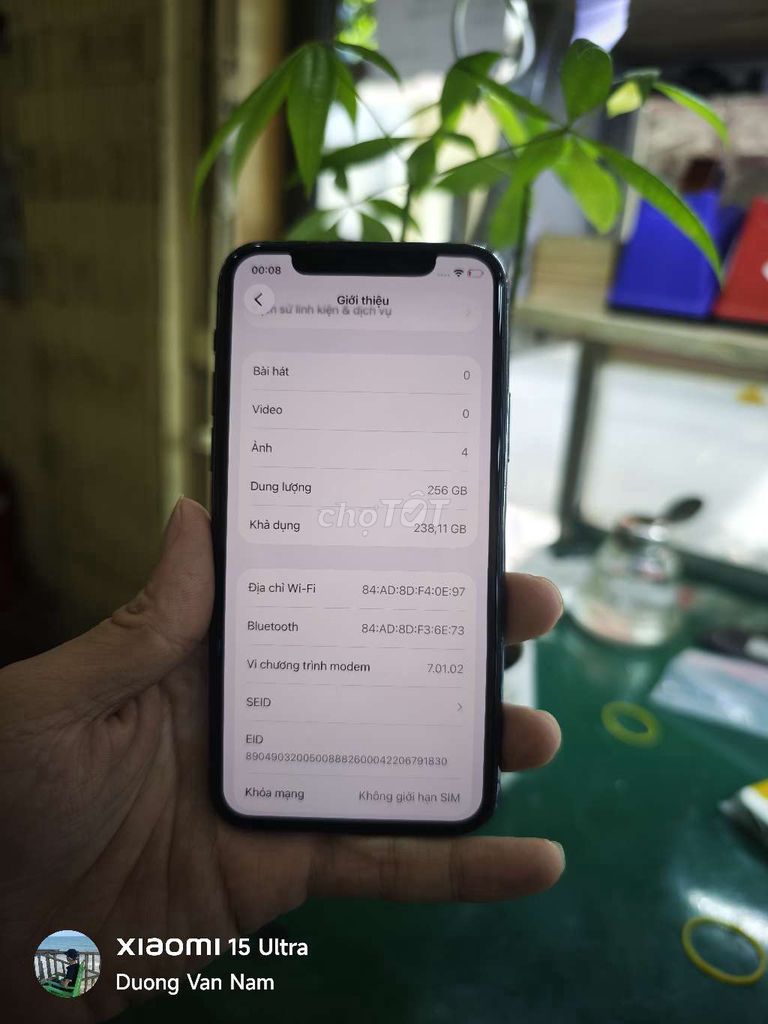Apple iPhone 11 Pro 256GB Đã thay màn hình. Mua bán Điện thoại tại Quận 8 Tp Hồ Chí Minh được đăng bởi Dương văn Nam hình 1