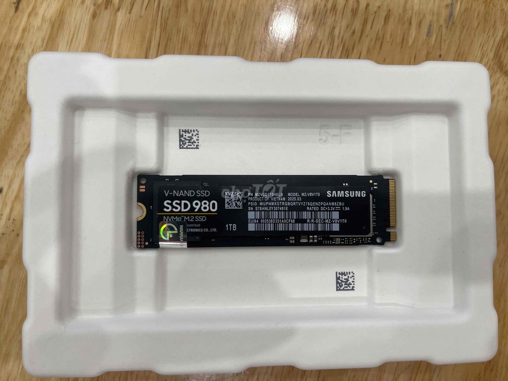 SSD Samsung 980 1TB PCIe NVMe mới 0h chạy. Mua bán Linh kiện (RAM, Card...) tại Thành phố Biên Hòa Đồng Nai được đăng bởi laptop thành công biên hoà hình 1