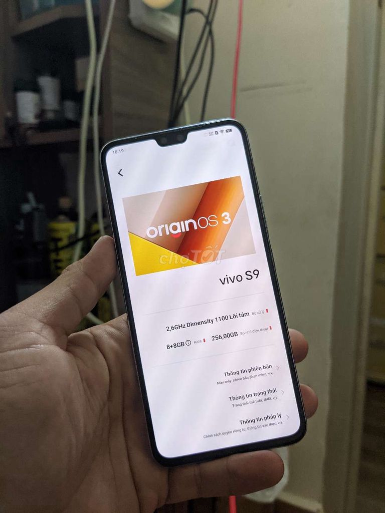 Vivo S9_8/256_1100_Oled 90hz_Cam Selfie siêu đẹp