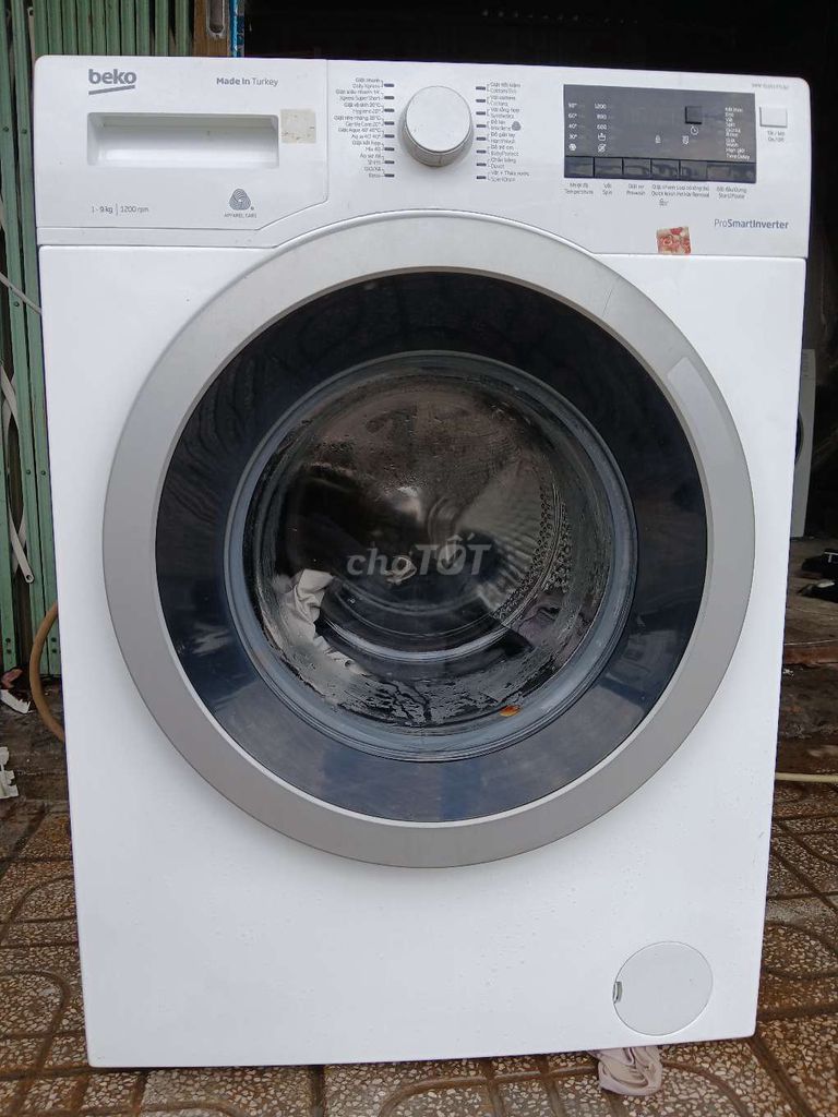 Máy giặt Beko 9kg cửa trước. Mua bán Máy giặt tại Quận Tân Phú Tp Hồ Chí Minh được đăng bởi Long hình 1