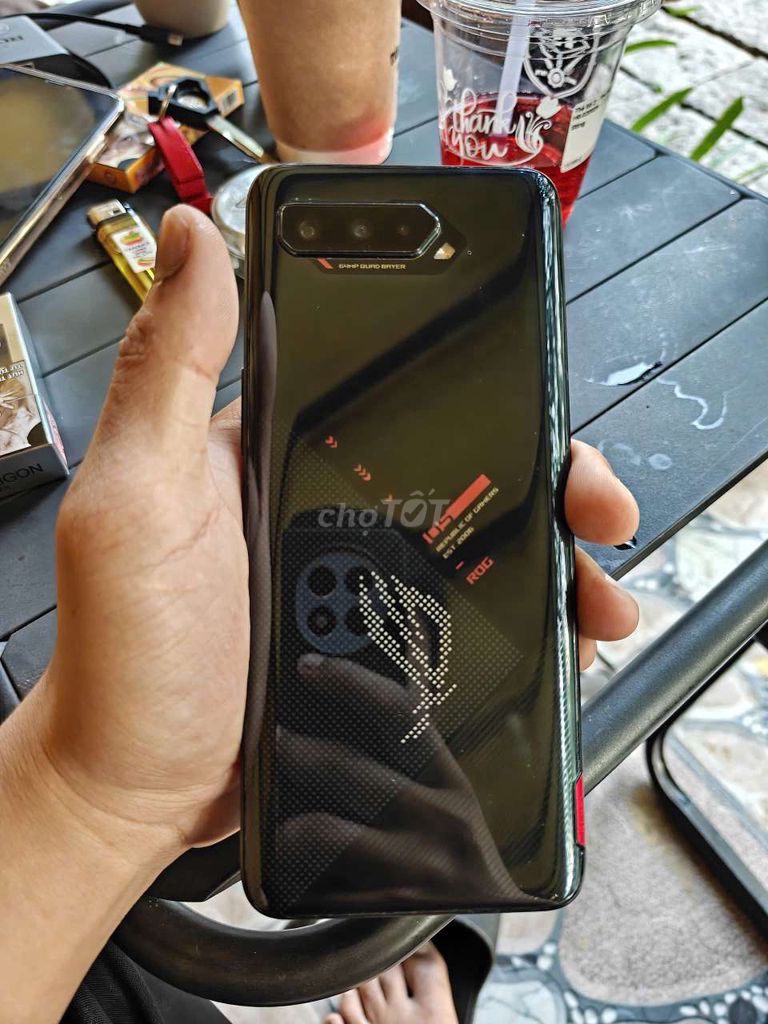 Asus ROG Phone 5s 256GB Đen, Bản Việt Nam. Mua bán Điện thoại tại Thị xã Cai Lậy Tiền Giang được đăng bởi Nguyễn Thanh Nhựt hình 1