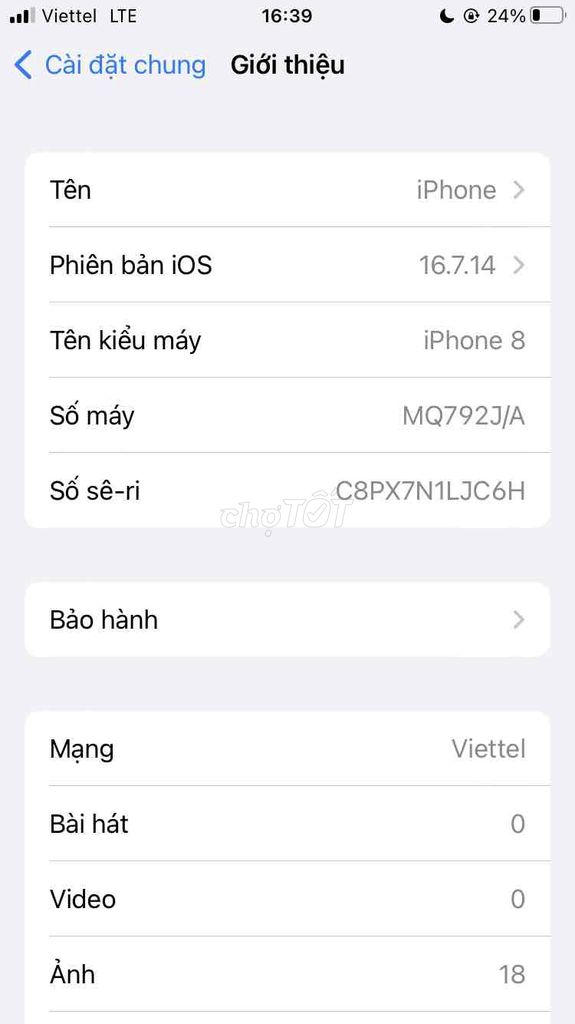 Apple iPhone 8. Mua bán Điện thoại tại Quận 10 Tp Hồ Chí Minh được đăng bởi Tuấn hình 1