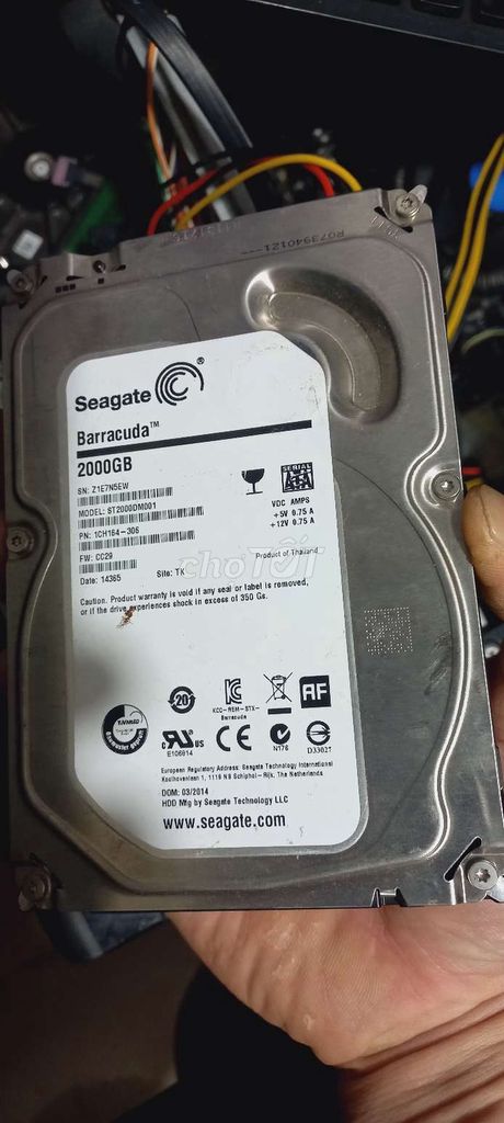 Bán ổ 2tb sagate a.e lưu