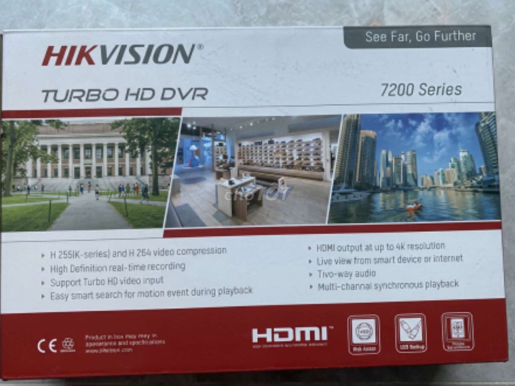 Đầu ghi hình 4K DVR Hikvision 7200 (500GB ổ cứng). Mua bán Máy ảnh, Máy quay tại Quận 4 Tp Hồ Chí Minh được đăng bởi Hai Dang hình 1