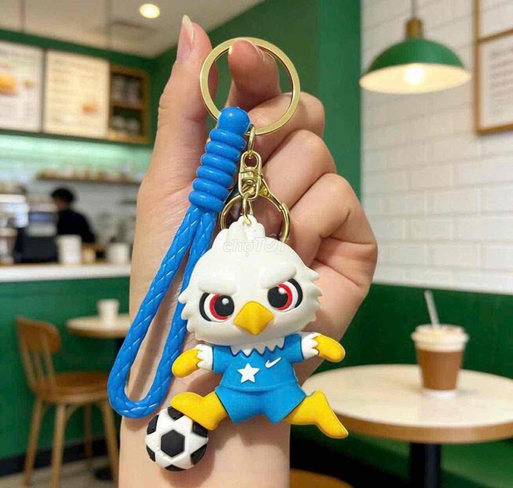 Móc khóa World Cup 2026 Clutch Silicone/PVC. Mua bán Phụ kiện thời trang khác tại Quận Phú Nhuận Tp Hồ Chí Minh được đăng bởi Phiêu Diêu hình 1