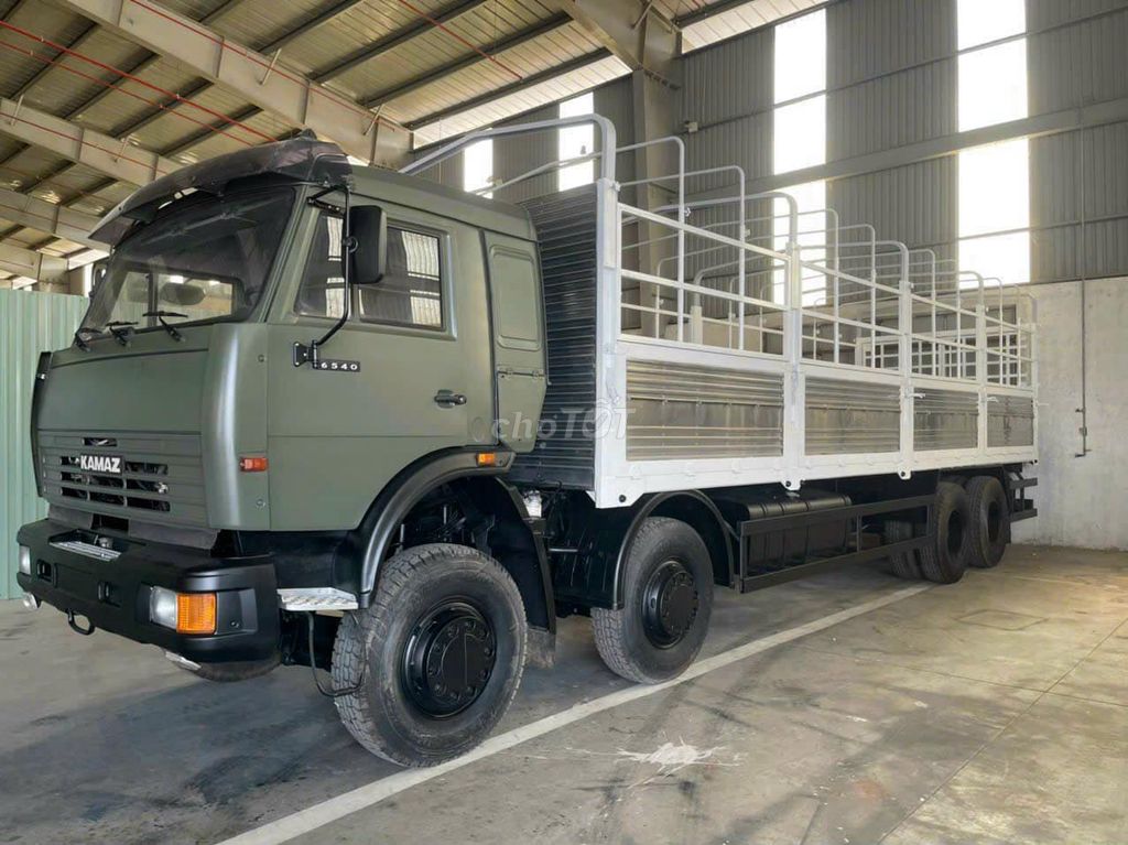 Tải thùng Kamaz thanh lý từ14 tấn - 18 tấn chasiss