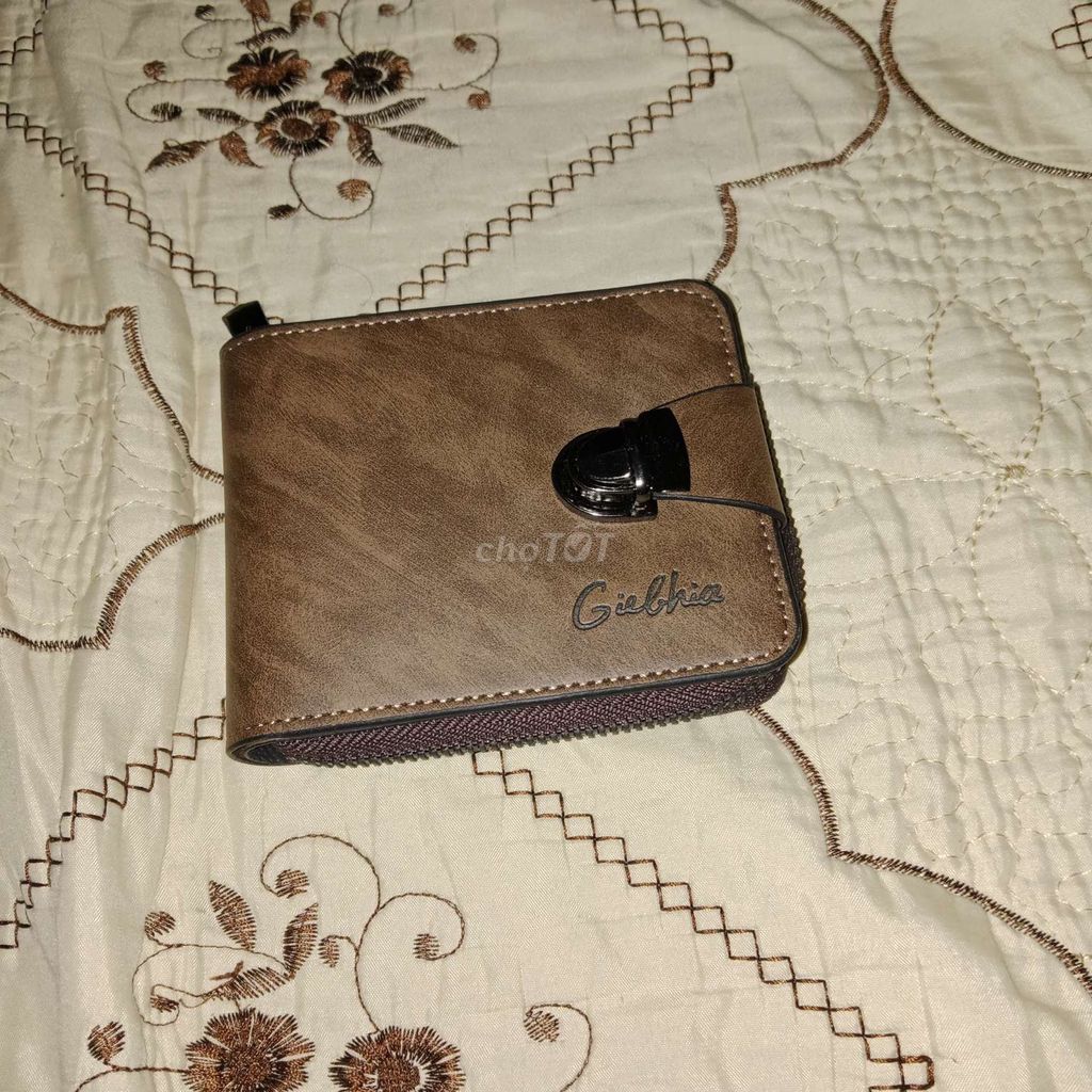 Ví nam Gulhia da Nâu xịn. Mua bán Túi xách tại Quận Ngô Quyền Hải Phòng được đăng bởi Đỗ Minh Tú  hình 1