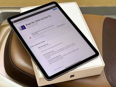 Apple iPad Air 5 bảo hành gần 1 năm fullbox
