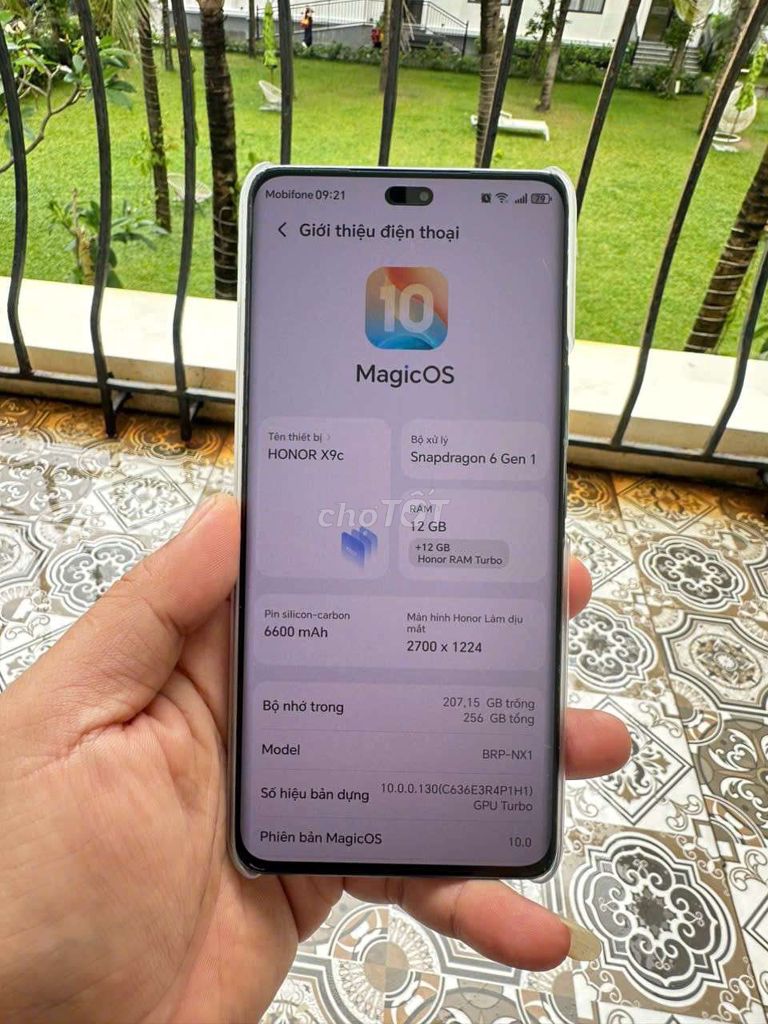 Honor X9c 256GB Xám. Mua bán Điện thoại tại Quận Sơn Trà Đà Nẵng được đăng bởi Kyn hình 1
