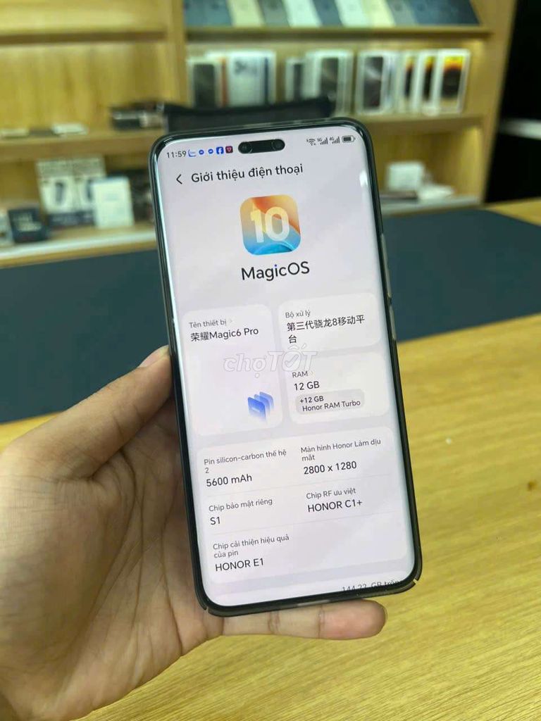 Honor Magic6 Pro 12GB/256GB Xám. Mua bán Điện thoại tại Quận Thanh Xuân Hà Nội được đăng bởi Hoàng Văn Duy hình 1