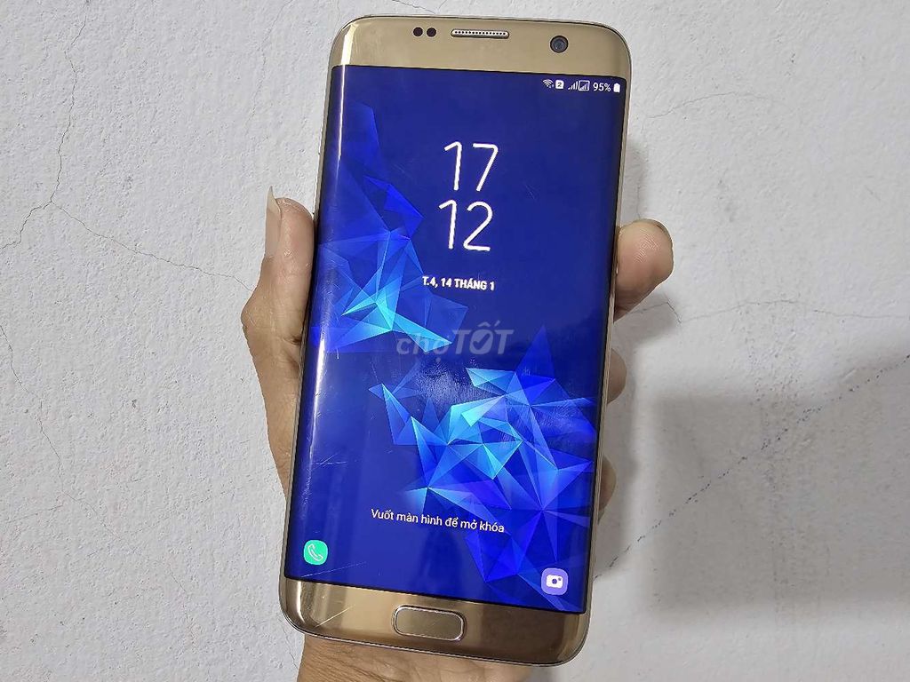 Samsung S7 Edge VN 2 Sim Màn đẹp máy Đẹp 4+32G. Mua bán Điện thoại tại Quận Bình Thuỷ Cần Thơ được đăng bởi TĐK Cần Thơ  hình 1