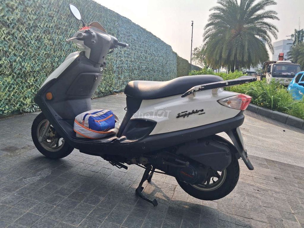 Скутер Suzuki Sapphire с красивым номером четыре шестерки, возможен обмен