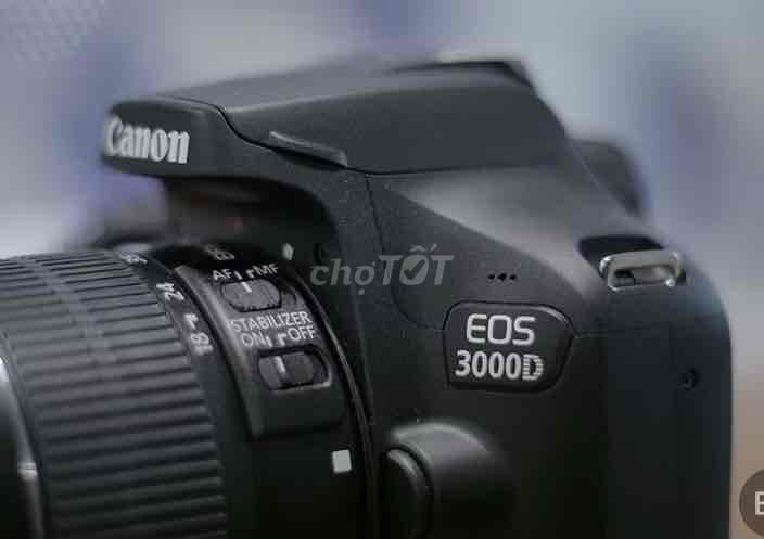 Máy ảnh Canon EOS 3000D Đen Đã sử dụng. Mua bán Máy ảnh, Máy quay tại Quận 12 Tp Hồ Chí Minh được đăng bởi trần mỹ trang hình 1