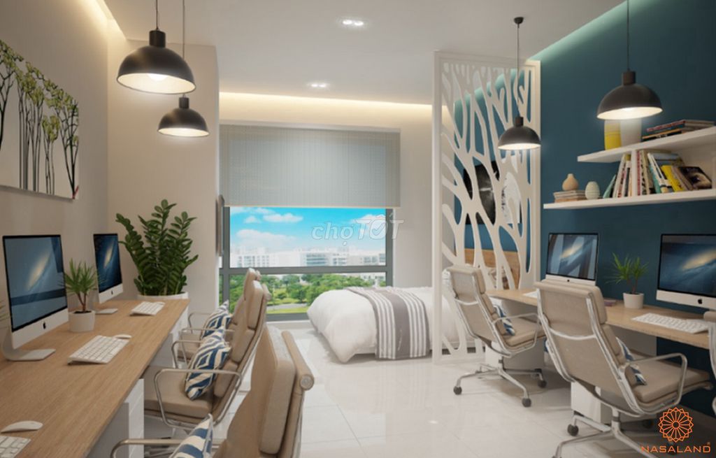 52m2 1pn CÓ SỔ giá: 2.550 tỷ bao hết - The Pegasuite 2 Q8