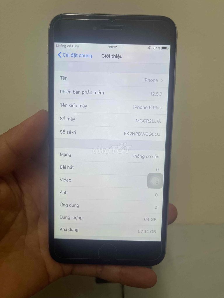 iPhone 6 Plus 64GB Bạc Đã sử dụng. Mua bán Điện thoại tại Huyện Hóc Môn Tp Hồ Chí Minh được đăng bởi thắng mobile hình 1