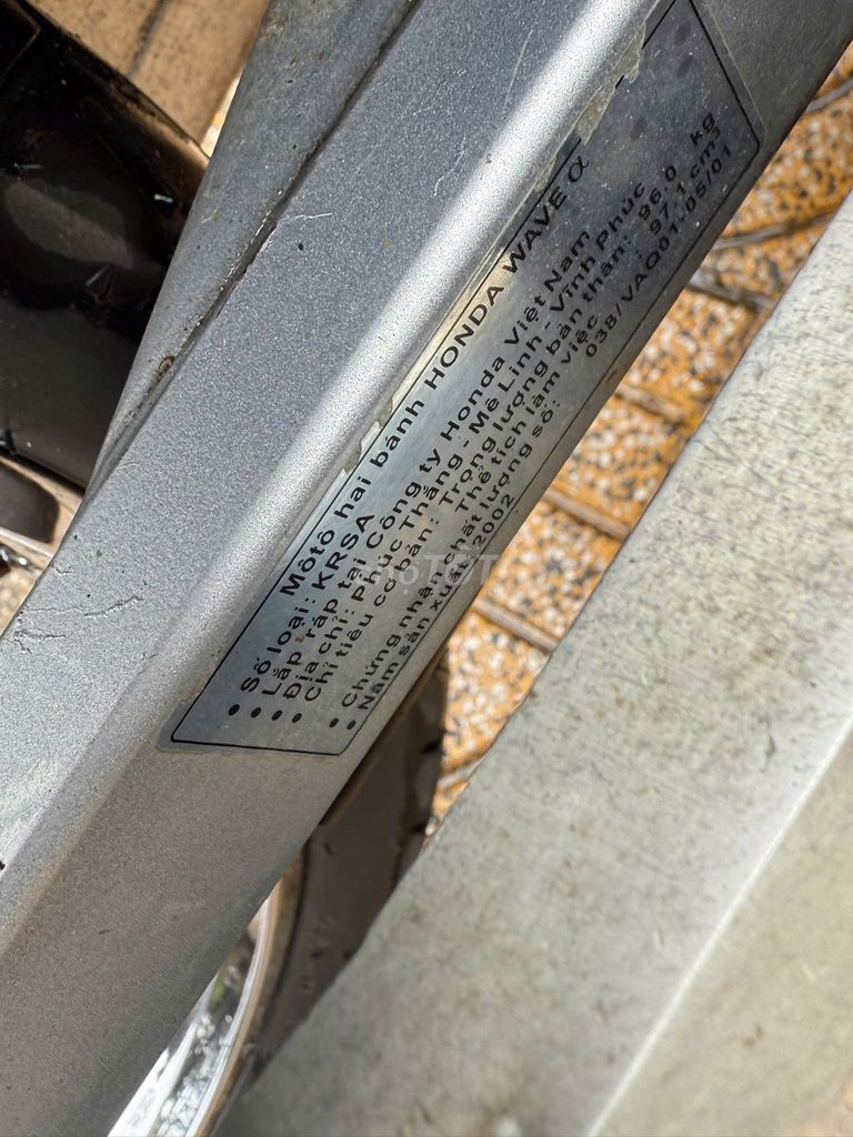 Honda Wave Alpha 2002 Xanh. Mua bán Xe máy tại Huyện Tư Nghĩa Quảng Ngãi được đăng bởi Trần anh huyền hình 4