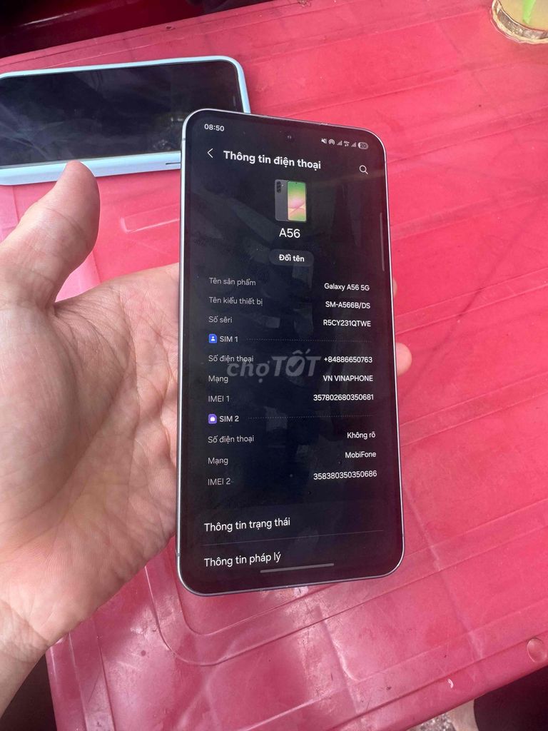 Samsung Galaxy A56 5G Xám. Mua bán Điện thoại tại Thị xã Từ Sơn Bắc Ninh được đăng bởi Gò vấp hình 1