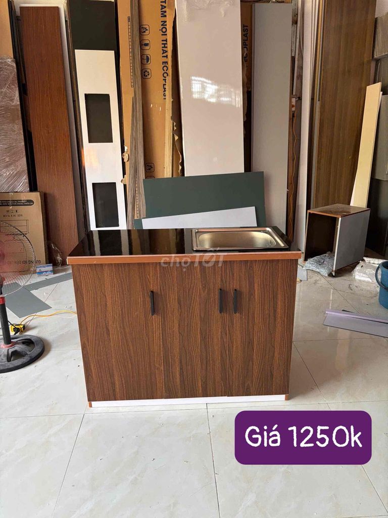 Tủ bếp Nhựa Đài Loan 1m x 81cm 💥💥. Mua bán Nội thất, đồ gia dụng khác tại Quận 11 Tp Hồ Chí Minh được đăng bởi KIM NGÂN BÁN TỦ hình 1