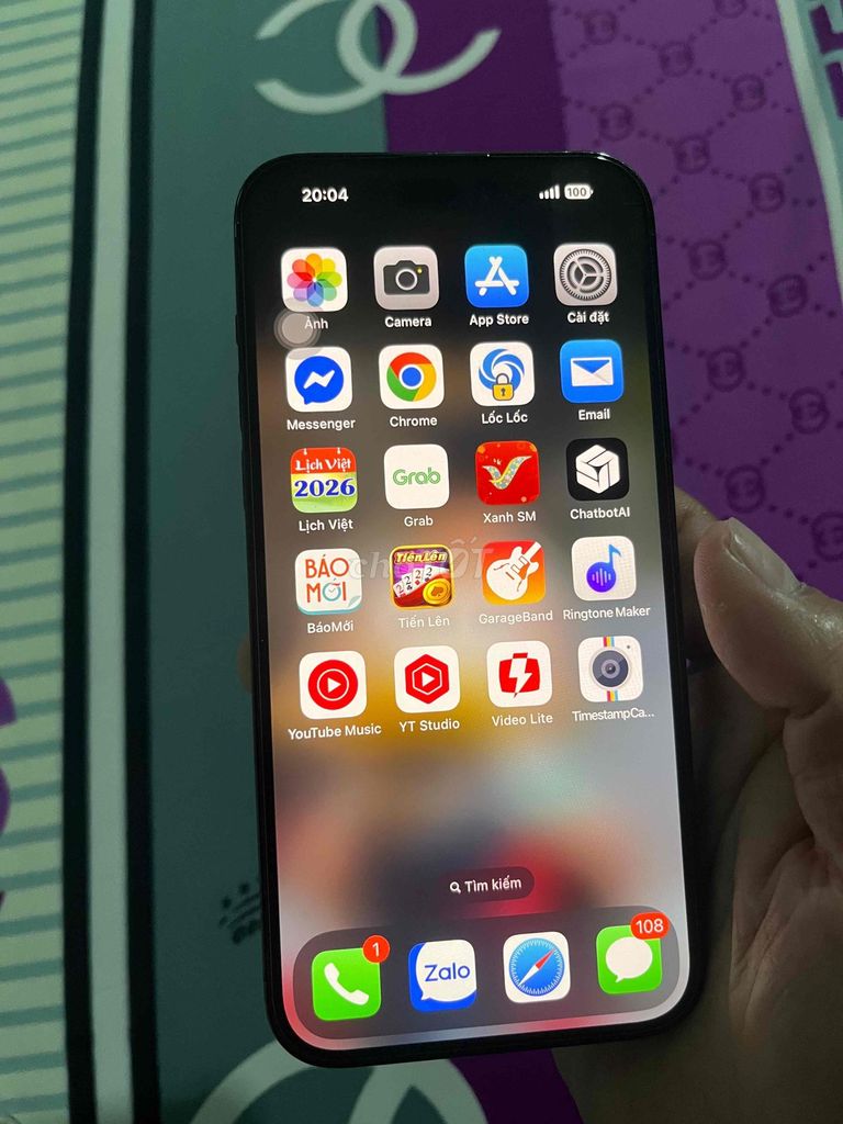 Apple iPhone 14 Pro Max 512GB Đen. Mua bán Điện thoại tại Huyện Long Thành Đồng Nai được đăng bởi tùy hình 1