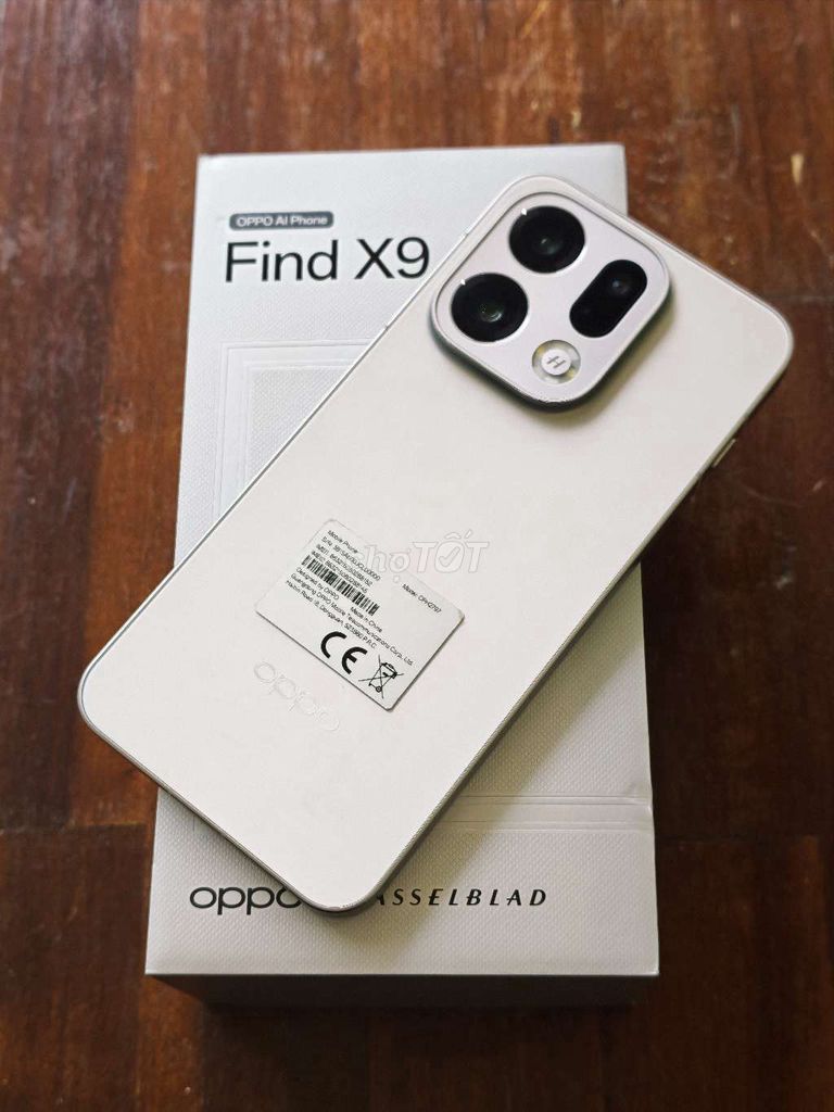 Oppo Find X9 Chính Hãng FullBox Chưa Kích. Mua bán Điện thoại tại Quận Hà Đông Hà Nội được đăng bởi DPhone hình 1