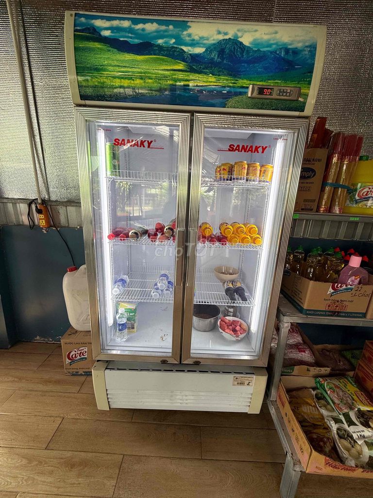 Tủ mát Sanaky 600l Zin nguyên. Mua bán Tủ lạnh tại Huyện Chợ Gạo Tiền Giang được đăng bởi Phú Vinh hình 1