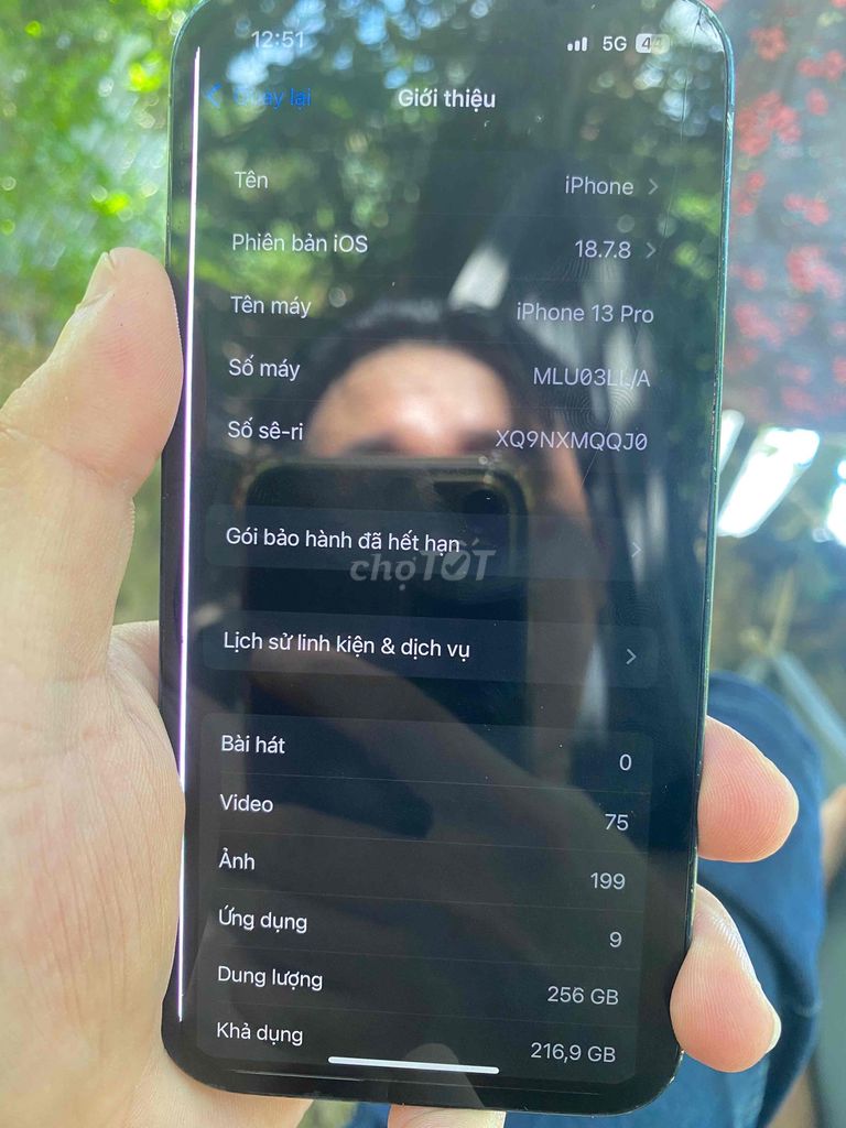 Apple iPhone 13 Pro 256GB Đã qua sử dụng. Mua bán Điện thoại tại Thành phố Thủ Dầu Một Bình Dương được đăng bởi lê Minh hình 1
